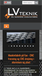 Mobile Screenshot of lv-teknik.dk